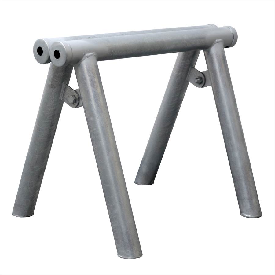 ＜PU-001 パイプ馬（48.6Φ）＞高さ42×幅55×奥行40cm<br>【土日出荷不可】