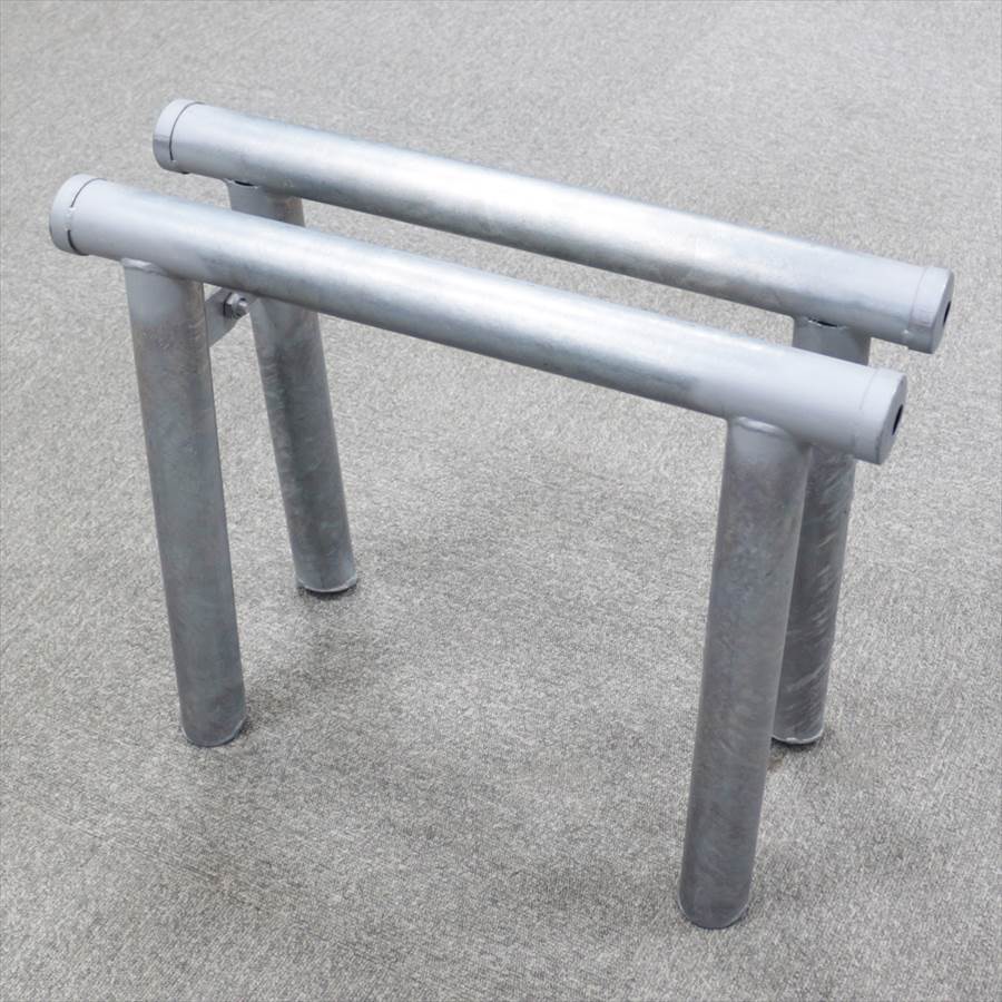 ＜PU-001 パイプ馬（48.6Φ）＞高さ42×幅55×奥行40cm<br>【土日出荷不可】