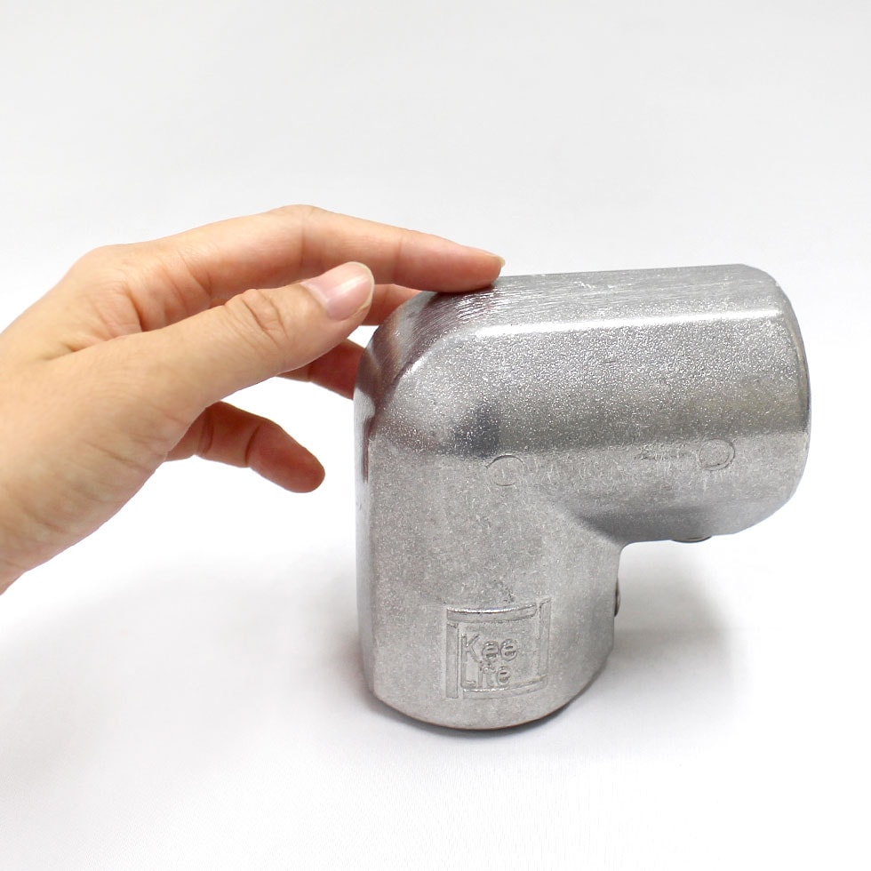 ＜90°コネクタ キーライト Kee Lite L15-8＞【土日出荷不可】