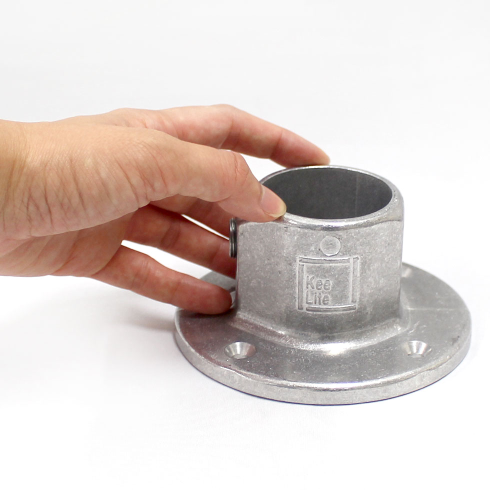 ＜壁フランジ キーライト Kee Lite L61-8＞【土日出荷不可】