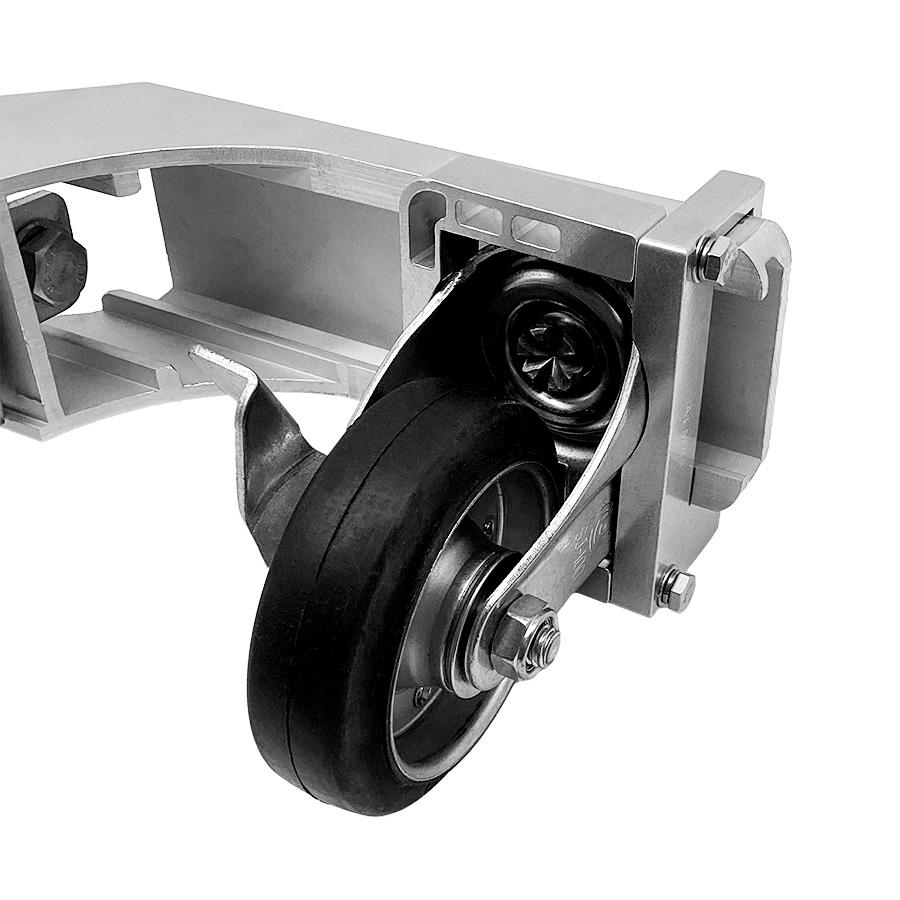 自在キャスターロック アルミゲート用 MXG用 キャスター 車輪 ロック 03-0910【土日出荷不可】