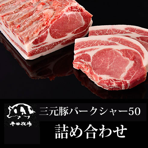 【とんとんセット】平田牧場三元豚バークシャー50セット