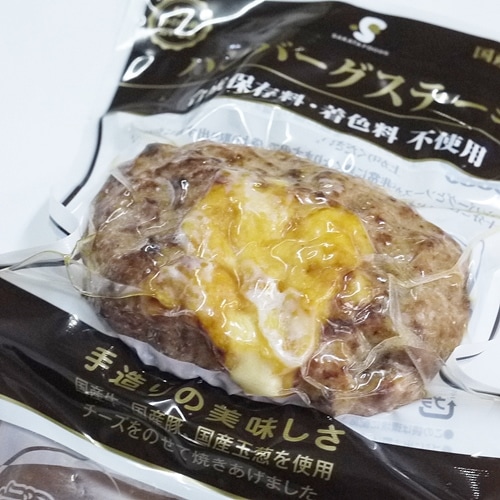 【サカタフーズ】チーズハンバーグ・ソース付