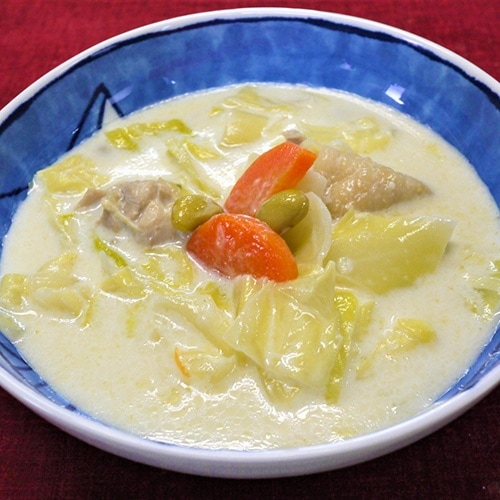 菜彩鶏と野菜のミルクスープ 250g/p