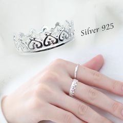 王冠 リング 指輪 レディース 金属アレルギー対応 ティアラ クラウン