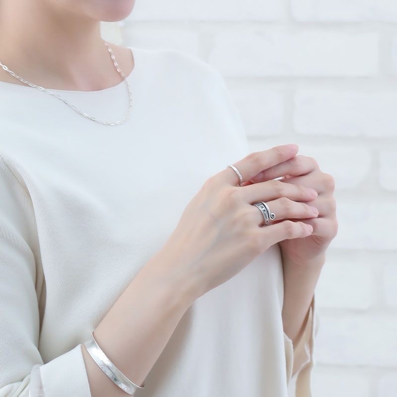 アクセサリーマウ　accessories mau カレンシルバーリング　13号 accessories mau カレンシルバーring 13 ｜くらすこと公式オンラインストア