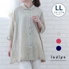 �礭�������� ����˥å� ��100 ��ǥ����� �� �� �ȥåץ� 50�� 60�� 7ʬµ LL �η����С� ��ä��� A�饤�� ���� ������� 40�� 70�� ̵�� �ɥӡ����� ������� ��� �ե��å���� �� indigo ����ǥ��� ����� �ץ쥼��� ���ե�