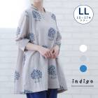 �礭�������� ����˥å� ��100 �ȥåץ� ��ǥ����� �� �� 7ʬµ LL �η����С� A�饤�� ���� ������� 40�� 50�� 60�� 70�� ��Ͳİ��� �����˥å� �ץ��� �ɥӡ����� �ߥ��� �ե��å���� �� indigo ����ǥ��� ����� �ץ쥼��� ���ե�