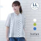 �礭�������� ��ǥ����� �֥饦�� 40�� 50�� �� �� 5ʬµ ���� LL �η����С� ��ä��� ���� ������� 60�� 70�� ��100% ������� �ȥåץ� �ߥ��� �ե��å���� �� indigo ����ǥ��� ����� �ץ쥼��� ���ե�