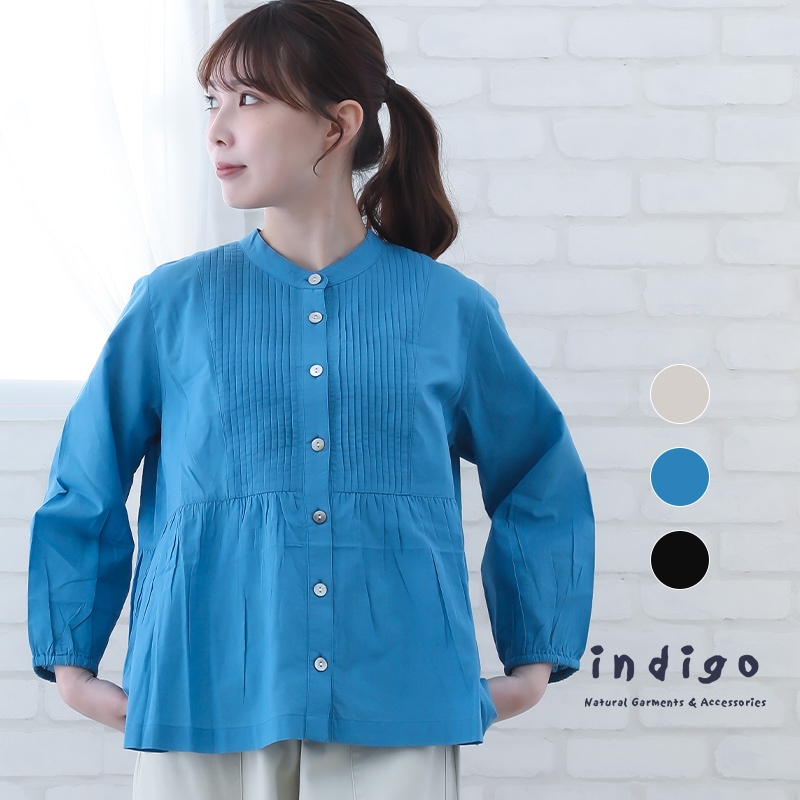 ��30%OFF�ۥ֥饦�� ��ǥ����� 40�� 50�� �� �� Ĺµ ML �η����С� ��ä��� ������� �ԥ󥿥å� 60�� 70�� ��100% ̵�� ������� ���� �ȥåץ� �ߥ��� �ե��å���� �� indigo ����ǥ��� �ץ쥼��� ���ե�
