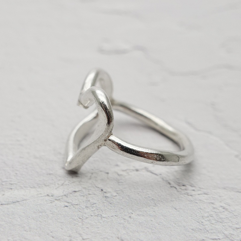 平松保城 ケージリング 鳥の巣リング 指輪 シルバー925 20号 ペアリング