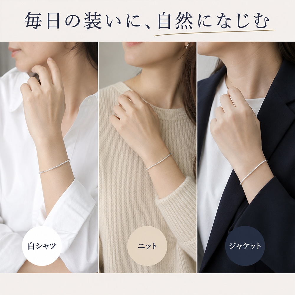 カレンシルバー ブレスレット レディース メンズ シルバー950 金属