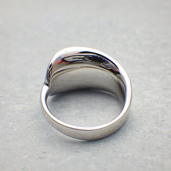 シルバーリング 太め シンプルワイドリング シルバー925 silver925 11