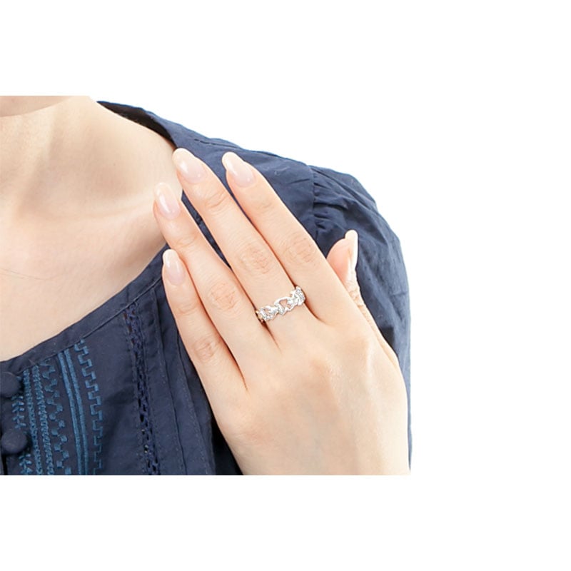 18k 住ま 925 60s ヴィンテージリング 20号