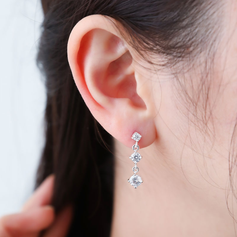 �ɤ��ԥ��� ��°����륮���б� 3Ϣ CZ ����С�925 ����ץ� ��ǥ����� ���������꡼ �����å� �Х�󥿥��� �ץ쥼��� ���ե� 30�� 40�� 50�� 