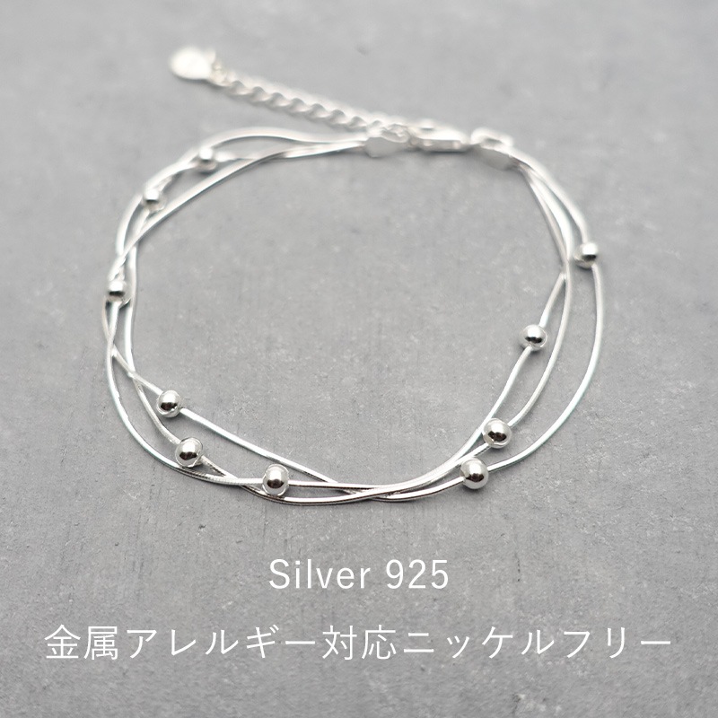 �֥쥹��å� ��ǥ����� ���͡����������� 3Ϣ ����С�925 ��°����륮���б� ���� ��鴶 ��� ���� silver925 ���������꡼ ���奨�꡼ �ץ쥼��� ���ե�