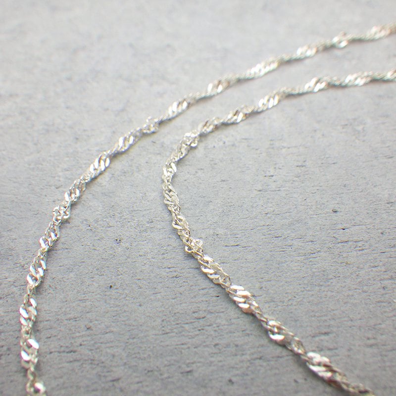 ͥå쥹Τ 塼 40cm 45cm С925 ꡼ °륮б 2.0mm silver925 ǥ   ٤  İ 饭 ץ쥼 