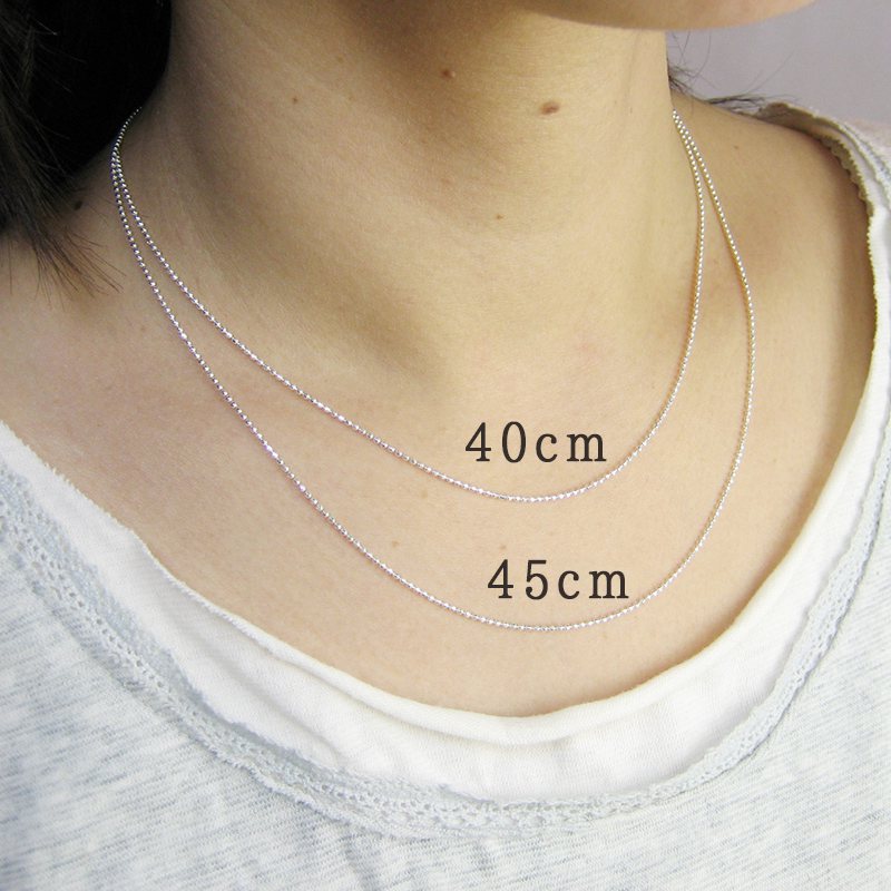 ͥå쥹Τ 塼 40cm 45cm С925 ꡼ °륮б 2.0mm silver925 ǥ   ٤  İ 饭 ץ쥼 
