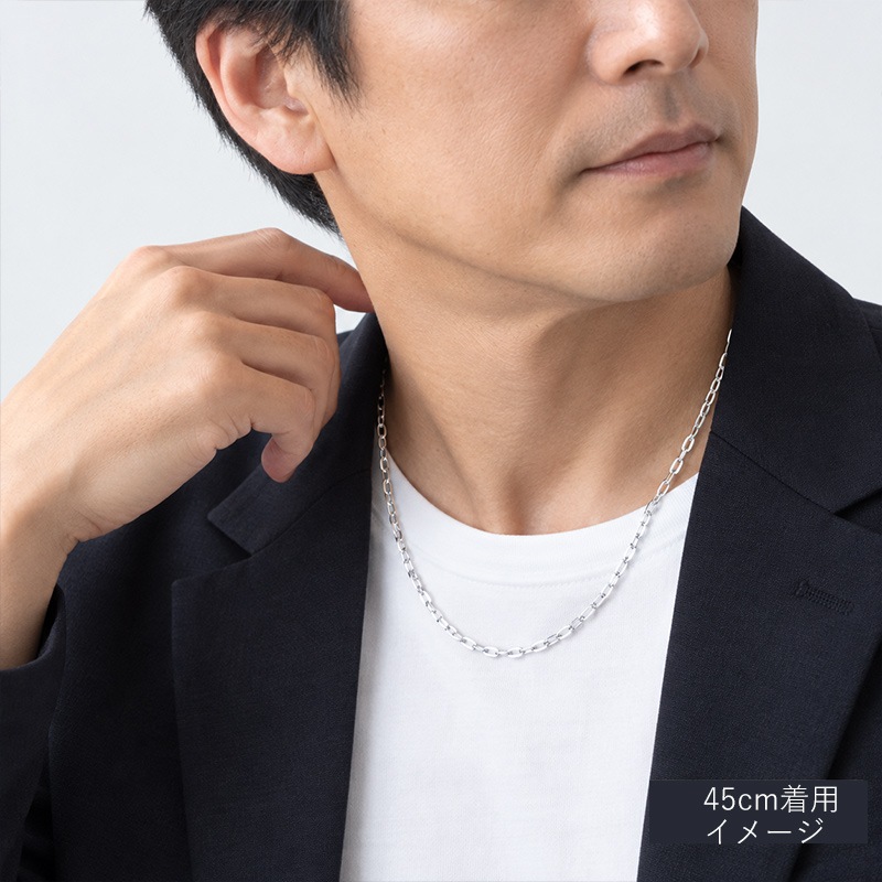 ネックレスチェーン シルバー925 チェーンのみ レディース メンズ 太め