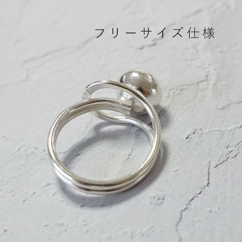 カレンシルバーリング 指輪 レディース メンズ ボール 13号 15号 17号