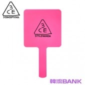 ̵®ãԲġ 3CE  ϥ ߥ顼 ԥ (3CE SQUARE HAND MIRROR_PINK)