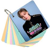 ̵®ã JIMIN ߥ (ƾǯ / BTS) å - ڹ ñ  å (Korean Word Card) [63ԡ] 7cm x 8cm SIZE