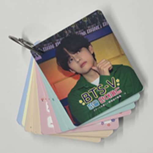 送料無料・速達】 V (防弾少年団 / BTS) グッズ - 韓国語 単語 カード