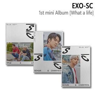 �������ŵ�� EXO-SC ���ե������˥�� (EXO) �ߥ�1�� ����Х� What a life (1st Mini Album) [CD] ���å�