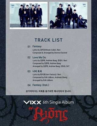 VIXX, CD, まとめ買い 送料無料・速達・代引不可】 VIXX (ヴィクス) シングル6集