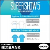 BIG SALE SUPERJUNIOR (ѡ˥) å - SUPERSHOW5 T (APPLIQUE T-SHIRTS)