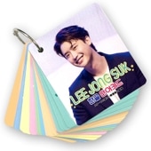 ̵®ã 󥽥 (LEE JONG SUK) å - ڹ ñ  å (Korean Word Card) [63ԡ] 7cm x 8cm SIZE