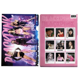 送料無料・速達】 BLACKPINK (ブラックピンク) クリア フォルダー