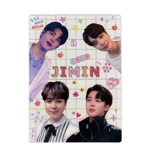 送料無料・速達】 JIMIN ジミン (防弾少年団 BTS バンタン) 透明