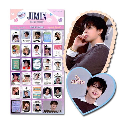 JIMIN ジミン (BTS バンタン) NEW 記念 スタンプ シール ステッカー