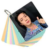 ̵®ã  JIN (ƾǯ / BTS) å - ڹ ñ  å (Korean Word Card) [63ԡ] 7cm x 8cm SIZE