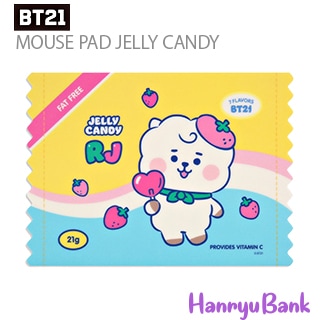 ������̵����®ã��BTS (���ƾ�ǯ��) ���� ���å� [BT21] �ޥ����ѥå� JELLY CANDY (RJ / ����)