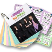 ̵®ãaespa () å - ڹ ñ  å (Korean Word Card) [63ԡ] 7cm x 8cm SIZE