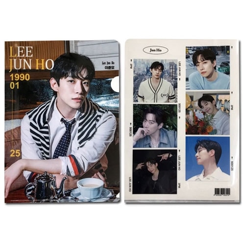 【匿名配送】ジュノ2PM JUNHO 直筆サインクリアファイル激レア LEE JUNHO×THE SAEM 2PMジュノ コラボフォトカードサイン入り