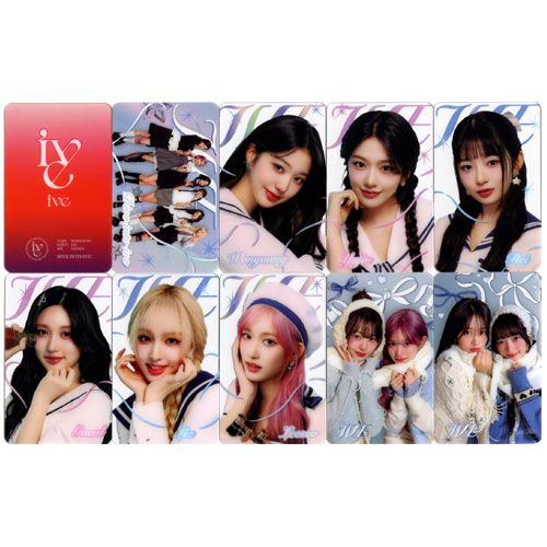 アイブ withmuu ive 特典トレカセット IVE「ELEVEN -Japanese ver.-」店舗特典一覧 - IVEの日本