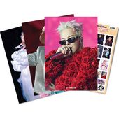 G-DRAGON (GD ɥ饴 / BIGBANG) å - ե ݥ å [ݥ12 + ƥå å1] 30cm x 42cm SIZE