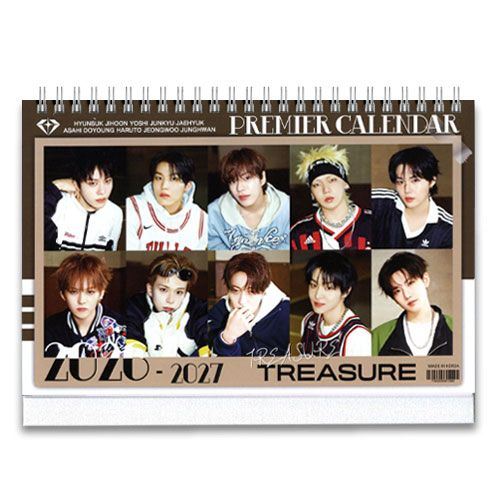 送料無料・速達】TREASURE (トレジャー) 2026年 - 2027年 2年間 卓上