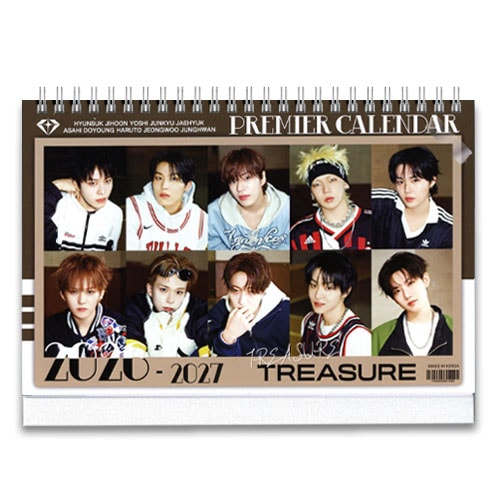 送料無料・速達】TREASURE (トレジャー) 2026年 - 2027年 2年間 卓上