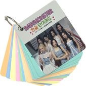 ������̵����®ã��BABY MONSTER (�٥��ӡ���󥹥���) ���å� - �ڹ�� ñ�� ������ ���å� (Korean Word Card) [63�ԡ���] 7cm x 8cm SIZE