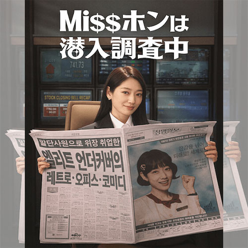 Missホンは潜入調査中