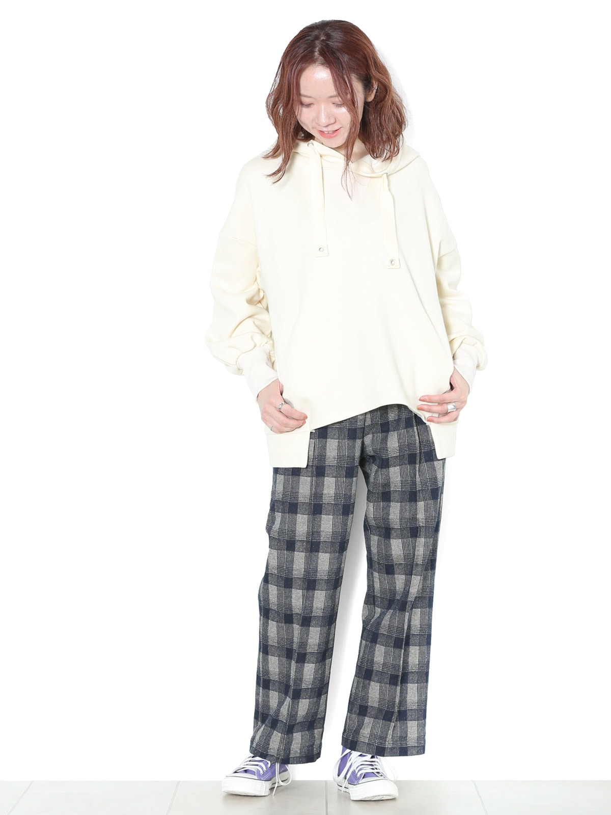 【関税込み】UNDERCOVER ブラウン 千鳥格子 トラウザーズ インディゴチェックトラウザー | ANTGAUGE OFFICIAL ONLINE SHOP