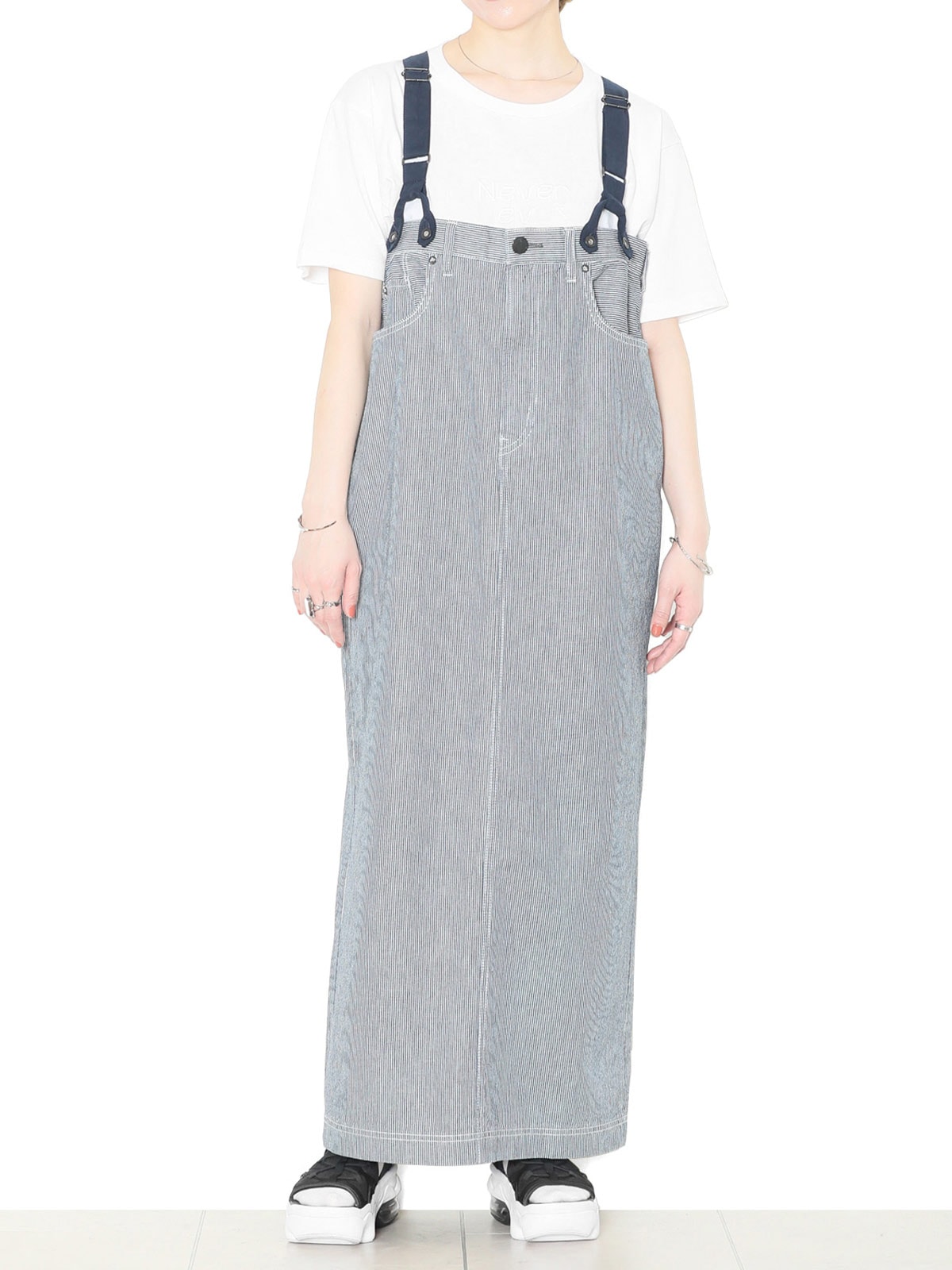 （g）サロペット GISELe 10月号掲載】atelier SOMETHING/アトリエサムシング W
