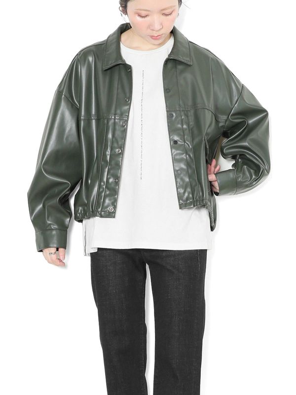 フェイクレザージャケット | ANTGAUGE OFFICIAL ONLINE SHOP
