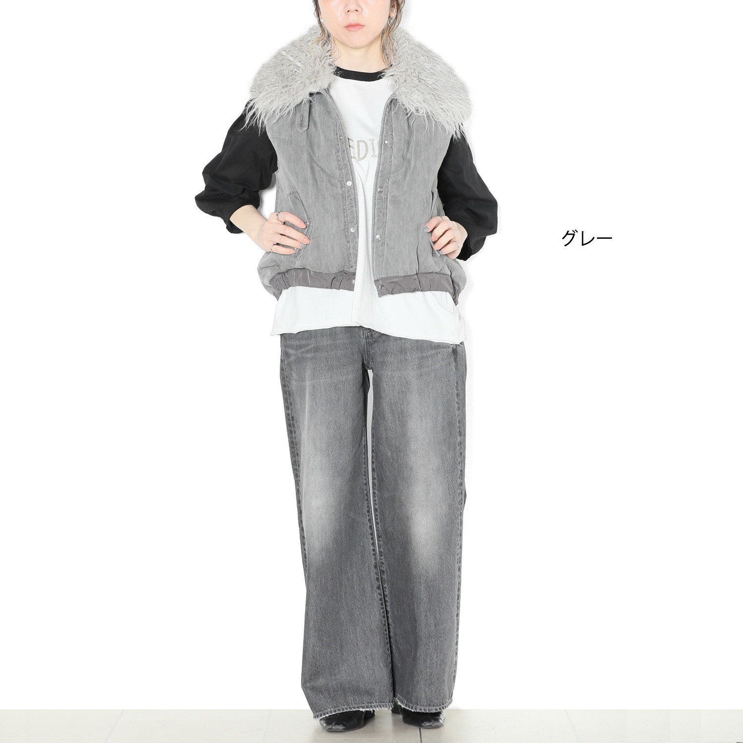 中綿デニムベスト | ANTGAUGE OFFICIAL ONLINE SHOP/アントゲージ公式通販