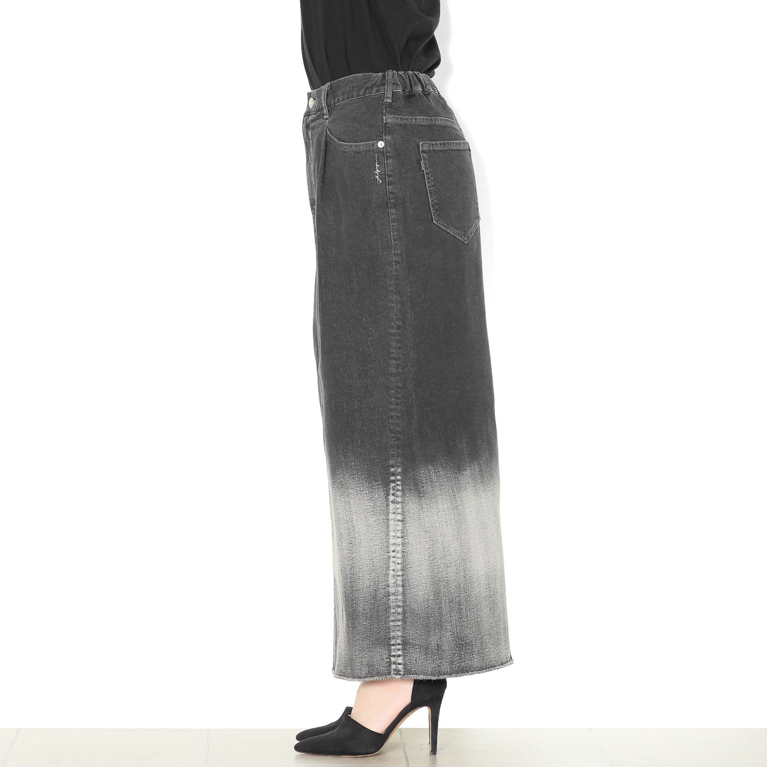 ブラックデニムスカート | ANTGAUGE OFFICIAL ONLINE SHOP