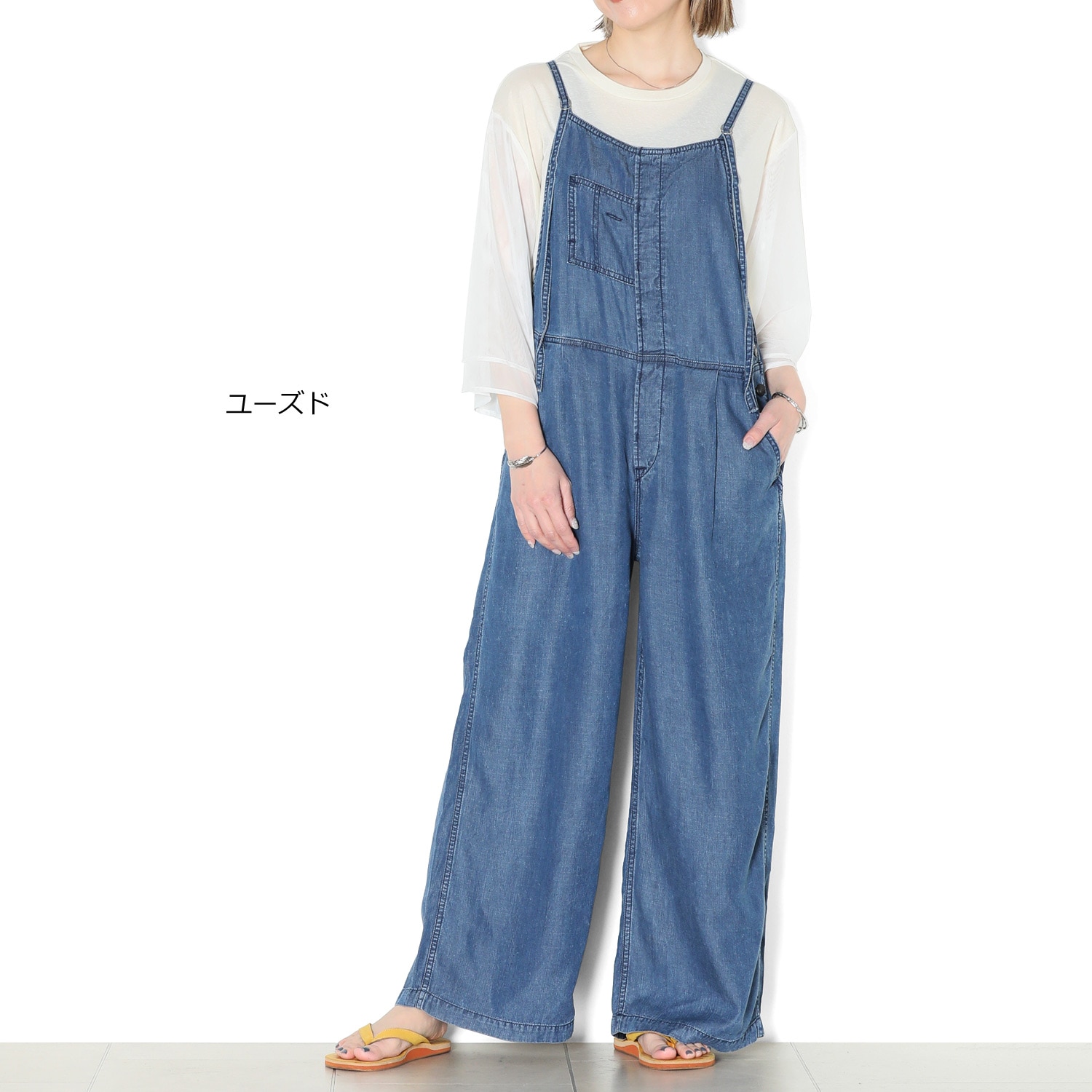 テンセルデニムサロペット | ANTGAUGE OFFICIAL ONLINE SHOP/アント